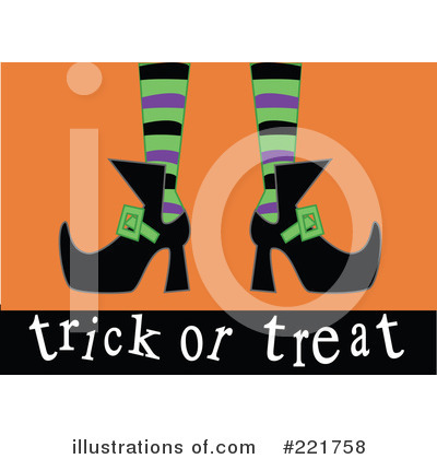 Royalty-Free (RF) Halloween Clipart Illustration by peachidesigns - Stock Sample #221758
