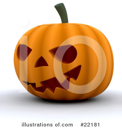Royalty-Free (RF) Halloween Clipart Illustration by KJ Pargeter - Stock Sample #22181
