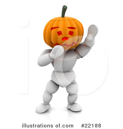 Pumpkinhead Clipart #22188 by KJ Pargeter