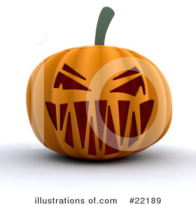 Royalty-Free (RF) Halloween Clipart Illustration by KJ Pargeter - Stock Sample #22189