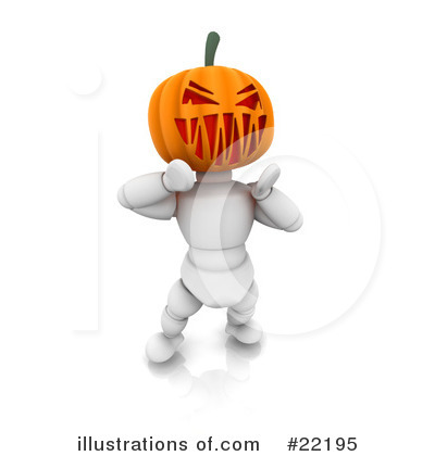 Royalty-Free (RF) Halloween Clipart Illustration by KJ Pargeter - Stock Sample #22195