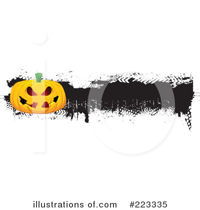 Royalty-Free (RF) Halloween Clipart Illustration by KJ Pargeter - Stock Sample #223335