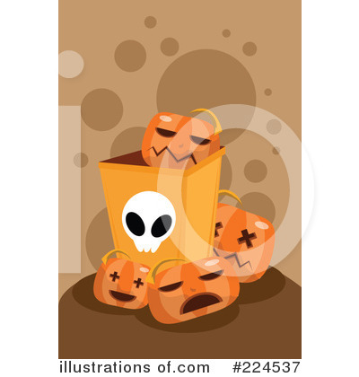 Royalty-Free (RF) Halloween Clipart Illustration by mayawizard101 - Stock Sample #224537