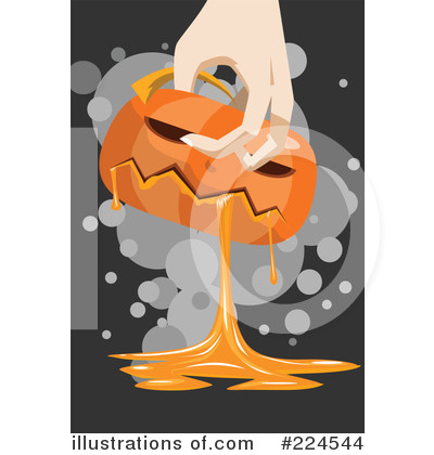 Royalty-Free (RF) Halloween Clipart Illustration by mayawizard101 - Stock Sample #224544