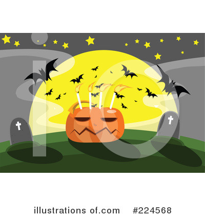 Royalty-Free (RF) Halloween Clipart Illustration by mayawizard101 - Stock Sample #224568
