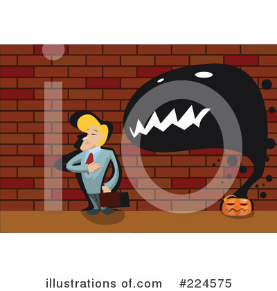 Royalty-Free (RF) Halloween Clipart Illustration by mayawizard101 - Stock Sample #224575