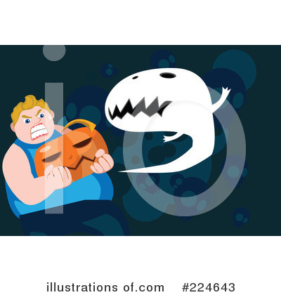 Royalty-Free (RF) Halloween Clipart Illustration by mayawizard101 - Stock Sample #224643