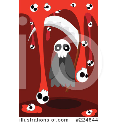 Royalty-Free (RF) Halloween Clipart Illustration by mayawizard101 - Stock Sample #224644