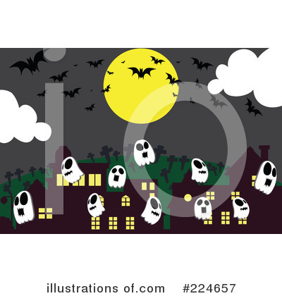 Royalty-Free (RF) Halloween Clipart Illustration by mayawizard101 - Stock Sample #224657