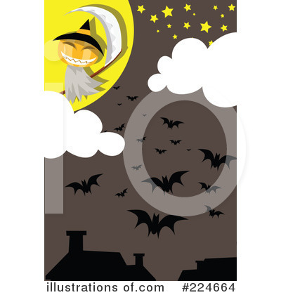 Royalty-Free (RF) Halloween Clipart Illustration by mayawizard101 - Stock Sample #224664
