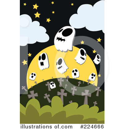 Royalty-Free (RF) Halloween Clipart Illustration by mayawizard101 - Stock Sample #224666