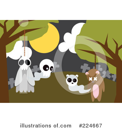 Royalty-Free (RF) Halloween Clipart Illustration by mayawizard101 - Stock Sample #224667