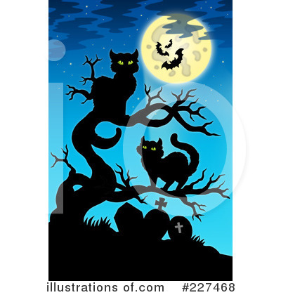 Royalty-Free (RF) Halloween Clipart Illustration by visekart - Stock Sample #227468