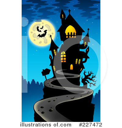 Royalty-Free (RF) Halloween Clipart Illustration by visekart - Stock Sample #227472