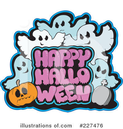 Royalty-Free (RF) Halloween Clipart Illustration by visekart - Stock Sample #227476