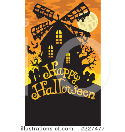 Royalty-Free (RF) Halloween Clipart Illustration by visekart - Stock Sample #227477