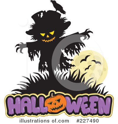 Royalty-Free (RF) Halloween Clipart Illustration by visekart - Stock Sample #227490