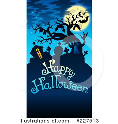 Royalty-Free (RF) Halloween Clipart Illustration by visekart - Stock Sample #227513