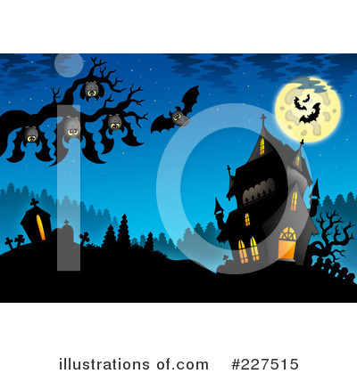 Royalty-Free (RF) Halloween Clipart Illustration by visekart - Stock Sample #227515