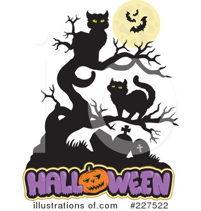 Royalty-Free (RF) Halloween Clipart Illustration by visekart - Stock Sample #227522