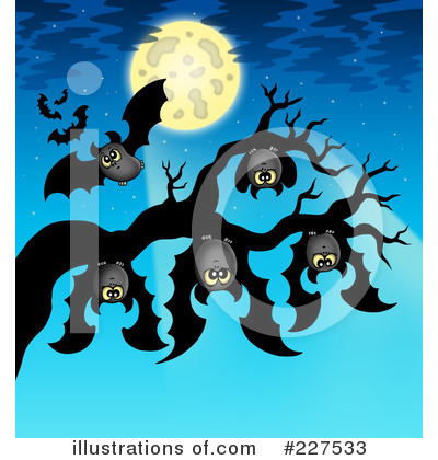 Royalty-Free (RF) Halloween Clipart Illustration by visekart - Stock Sample #227533