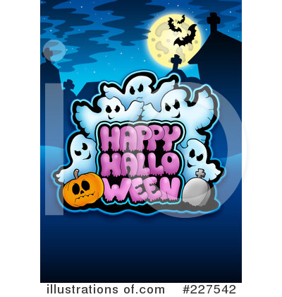 Royalty-Free (RF) Halloween Clipart Illustration by visekart - Stock Sample #227542