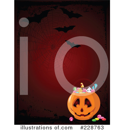 Royalty-Free (RF) Halloween Clipart Illustration by Pushkin - Stock Sample #228763