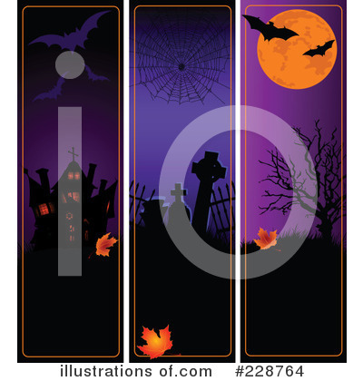 Royalty-Free (RF) Halloween Clipart Illustration by Pushkin - Stock Sample #228764