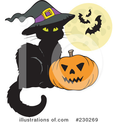 Royalty-Free (RF) Halloween Clipart Illustration by visekart - Stock Sample #230269