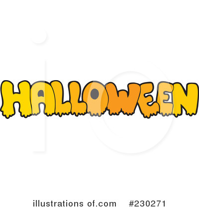 Royalty-Free (RF) Halloween Clipart Illustration by visekart - Stock Sample #230271