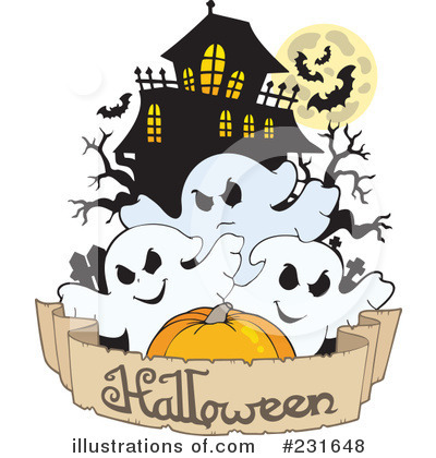 Royalty-Free (RF) Halloween Clipart Illustration by visekart - Stock Sample #231648