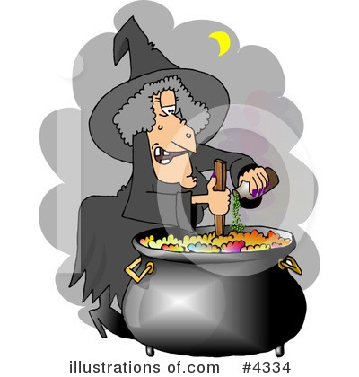 Witches Clipart #4334 by djart