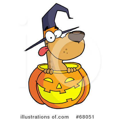 Royalty-Free (RF) Halloween Clipart Illustration by Hit Toon - Stock Sample #68051