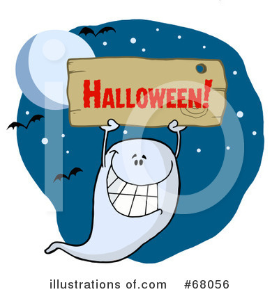Royalty-Free (RF) Halloween Clipart Illustration by Hit Toon - Stock Sample #68056