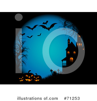 Royalty-Free (RF) Halloween Clipart Illustration by KJ Pargeter - Stock Sample #71253