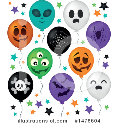Halloween Party Clipart #1476604 by visekart