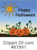 Halloween Pumpkin Clipart #67991 by Pams Clipart