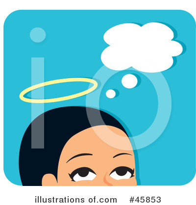 Thought Cloud Clipart #45853 by Monica