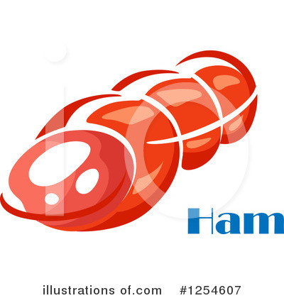 Royalty-Free (RF) Ham Clipart Illustration by Vector Tradition SM - Stock Sample #1254607
