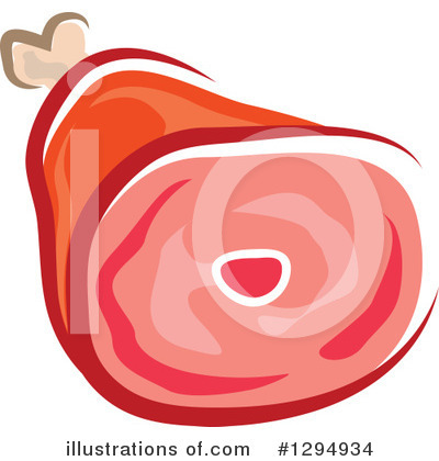 Royalty-Free (RF) Ham Clipart Illustration by Vector Tradition SM - Stock Sample #1294934