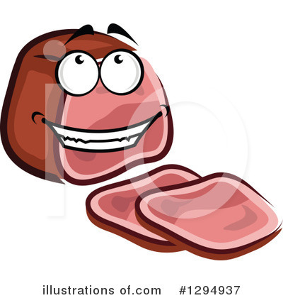 Royalty-Free (RF) Ham Clipart Illustration by Vector Tradition SM - Stock Sample #1294937