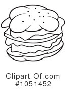 Hamburger Clipart #1051452 by dero