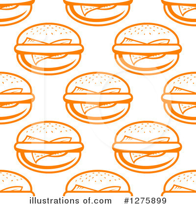 Royalty-Free (RF) Hamburger Clipart Illustration by Vector Tradition SM - Stock Sample #1275899