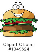 Hamburger Clipart #1349624 by Vector Tradition SM
