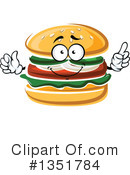 Hamburger Clipart #1351784 by Vector Tradition SM
