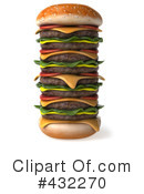 Hamburger Clipart #432270 by Julos