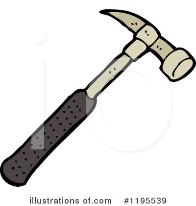 Royalty-Free (RF) Hammer Clipart Illustration by lineartestpilot - Stock Sample #1195539