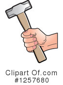 Hammer Clipart #1257680 by Lal Perera