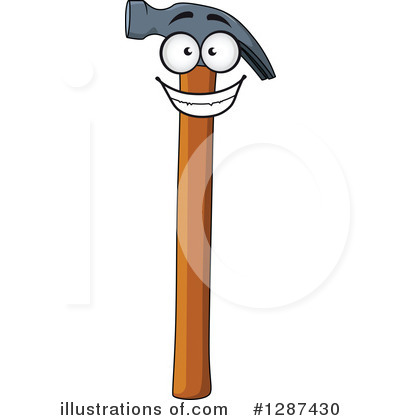 Royalty-Free (RF) Hammer Clipart Illustration by Vector Tradition SM - Stock Sample #1287430