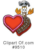 Hammer Clipart #9510 by Mascot Junction